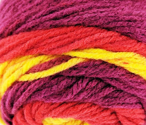 Portacraft Stripes Acrylic yarn 8ply 100g