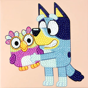 Bluey Diamond Painting Box Kit