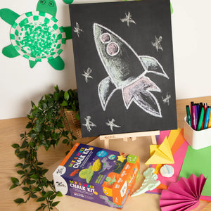 MM Mix and Make Chalk Kit - Dino Space Adventure 17pc