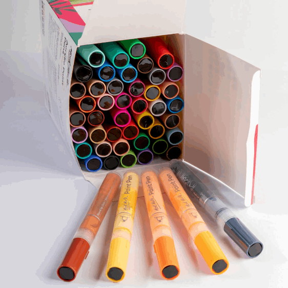 Acrylic Paint Pens Broad 48pc - CRAFT2U