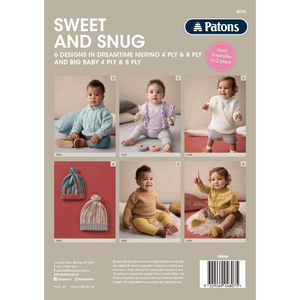 Sweet and Snug Patons 3mths - 2 years - CRAFT2U