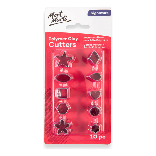 MM Polymer Clay Mini Cutters 10pc - CRAFT2U