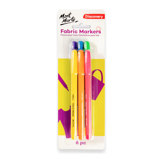 Fabric Markers 6pc