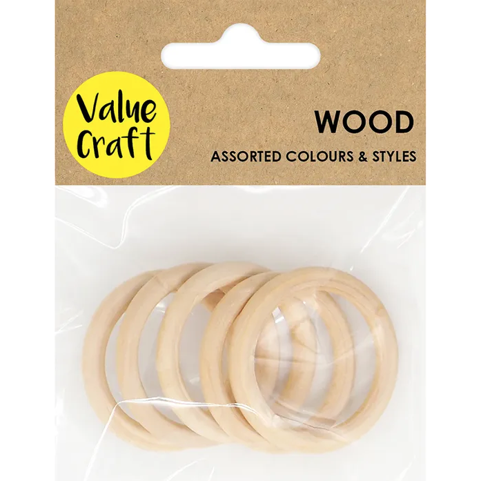 Craft Wood Hoops
