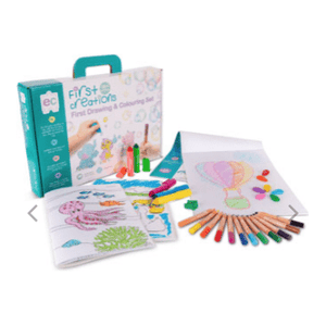 First Creations Drawing & Colouring Set