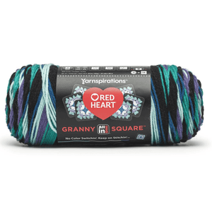 Red Heart All In One Granny Square Yarn Sold As A 3 Pack