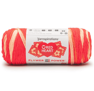 Red Heart All In One Granny Square Flower Power Yarn Sold As A 3 Pack