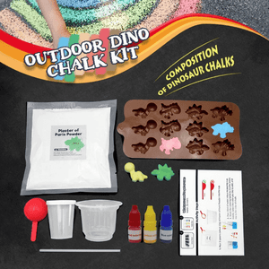 Outdoor Chalk Making Kit Dinosaurs