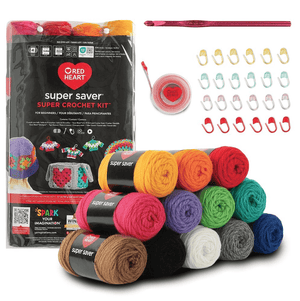 Red Heart Super Saver Crochet Kit