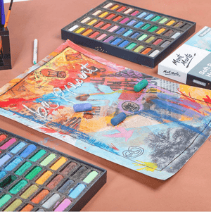MM Soft Pastel Half Sticks 48pc