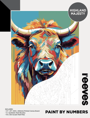 Reeves Paint by Numbers Kits