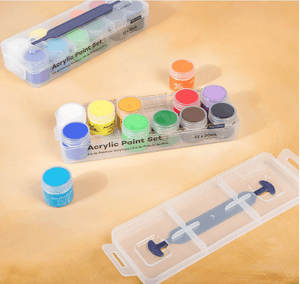 MM Acrylic Paint Pot Set 12pc x 20ml