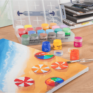 MM Acrylic Paint Pot Set 24 x 20ml
