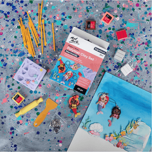 MM Make n Bake Polymer Clay Set Mermaids