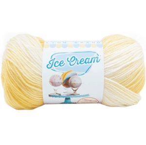 Lion Brand Ice Cream Yarn Sold As A 3 Pack