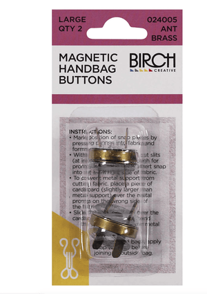 Magnetic Handbag Buttons Large