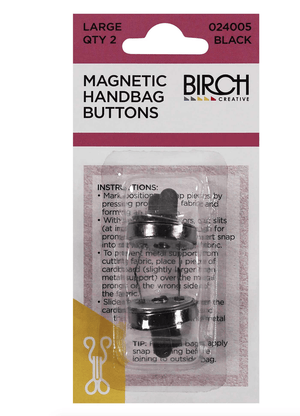 Magnetic Handbag Buttons Large