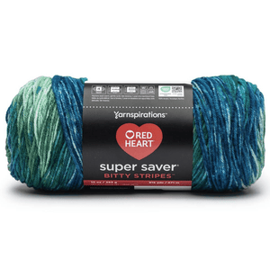 Red Heart Super Saver Bitty Stripes Sold As A 2 Pack