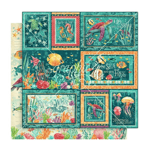 Seas The Day 12"x12" Paper - Graphic 45