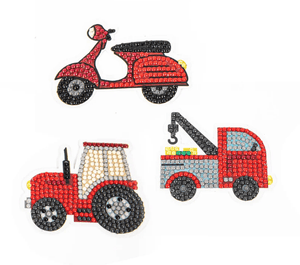 Diamond Dotz Dotzies Stickers 3 Piece Pack