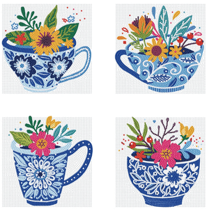 Diamond Dotz Mini Dotz Kits 5.0" x 5.0" Set of 4