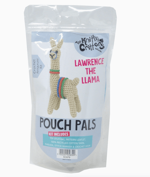 Knitty Critters Pouch Pals Crochet Kit