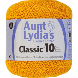 Aunt Lydia's Classic Crochet Thread Size 10 Sold As A 3 Pack