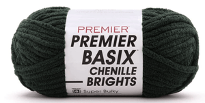 Premier Basix Chenille Brights Yarn Sold As A 3 Pack