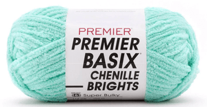 Premier Basix Chenille Brights Yarn Sold As A 3 Pack