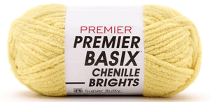 Premier Basix Chenille Brights Yarn Sold As A 3 Pack