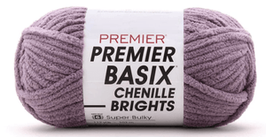 Premier Basix Chenille Brights Yarn Sold As A 3 Pack