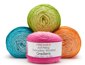 Premier Anti-Pilling Everyday Worsted Gradient Yarn Sold As A 3 Pack