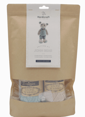 Diy Knitting Kit - John Bear Hardicraft Amigurumi Kit