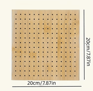 Wooden Blocking Board, Crochet Blocking Boards For Knitting And Crocheting 20cmx20cm