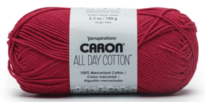 Caron All Day Cotton Yarn 100G Sold As A 3 Pack