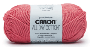 Caron All Day Cotton Yarn 100G Sold As A 3 Pack