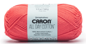 Caron All Day Cotton Yarn 100G Sold As A 3 Pack