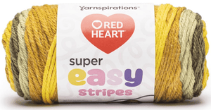 Red Heart Super Easy Stripes Yarn Sold As A 3 Pack