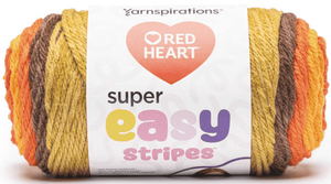Red Heart Super Easy Stripes Yarn Sold As A 3 Pack