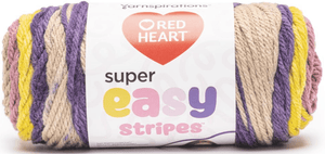 Red Heart Super Easy Stripes Yarn Sold As A 3 Pack