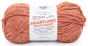 Lion Brand Heartland Thick & Quick Yarn Sold As A 3 Pack