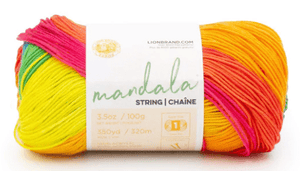 Lion Brand Mandala String Yarn Sold As A 3 Pack