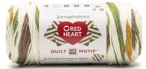 Red Heart All In One Quilt Motif Yarn Sold As A Pack Of 3