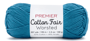 Premier Cotton Fair Worsted Sold As a 3 Pack