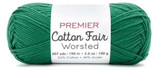 Premier Cotton Fair Worsted Sold As a 3 Pack