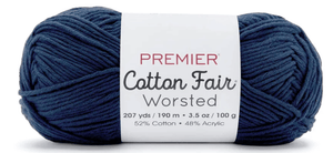 Premier Cotton Fair Worsted Sold As a 3 Pack
