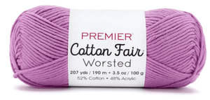 Premier Cotton Fair Worsted Sold As a 3 Pack