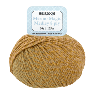 Heirloom Merino Magic Medley 8 ply 100% Wool