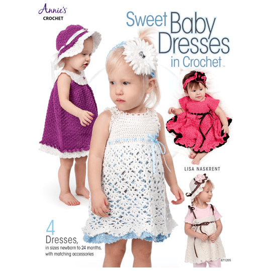 Sweet Baby Dresses in Crochet - CRAFT2U