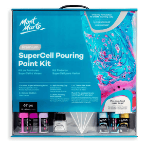 MM Supercell Pouring Paint Kit 67pc - CRAFT2U